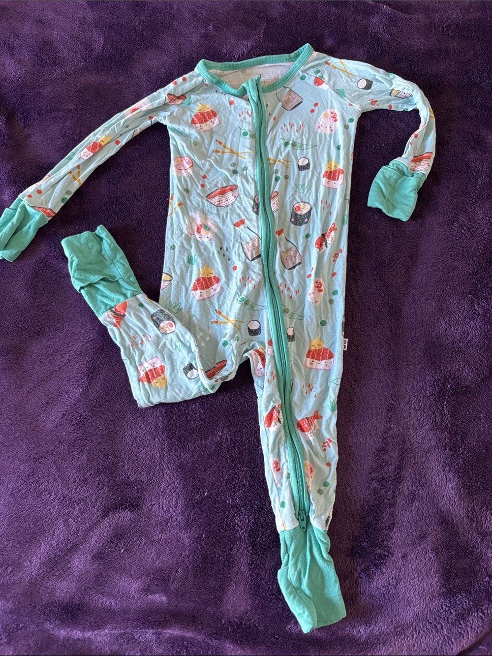 Little Sleepies Sushi Pals One-Piece Pajamas